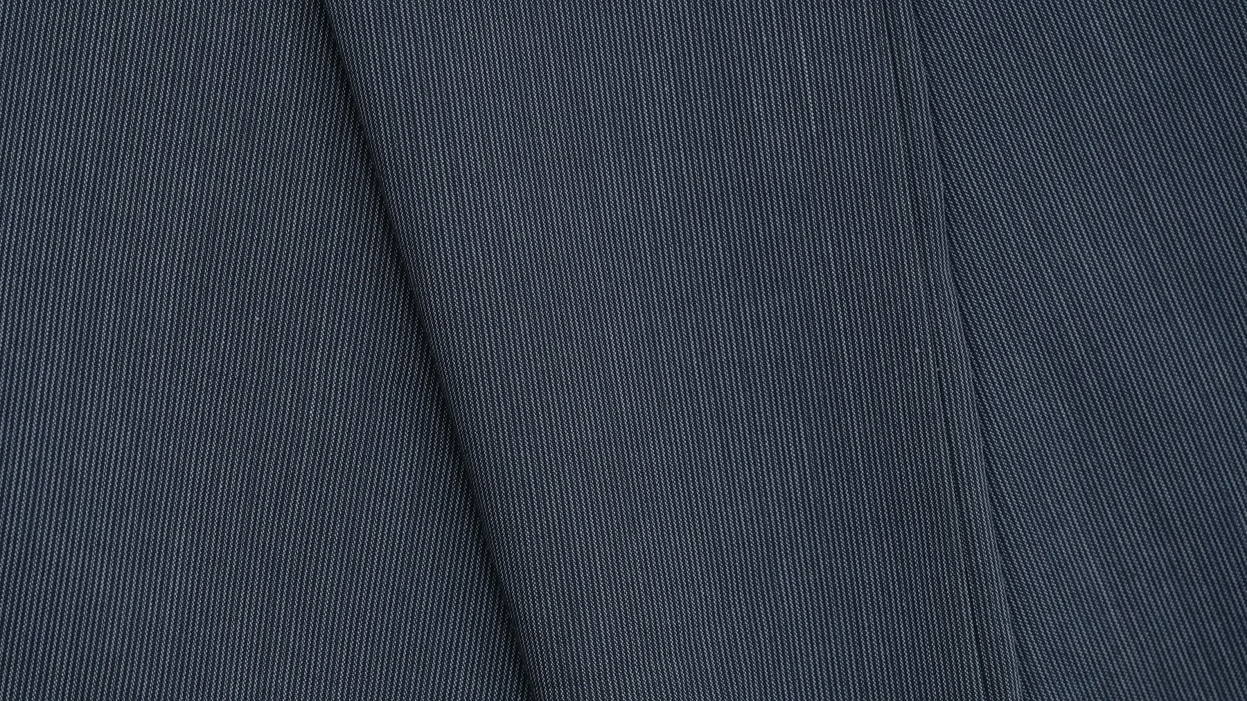 Light Grey Cotton with Charcoal Grey Stripes