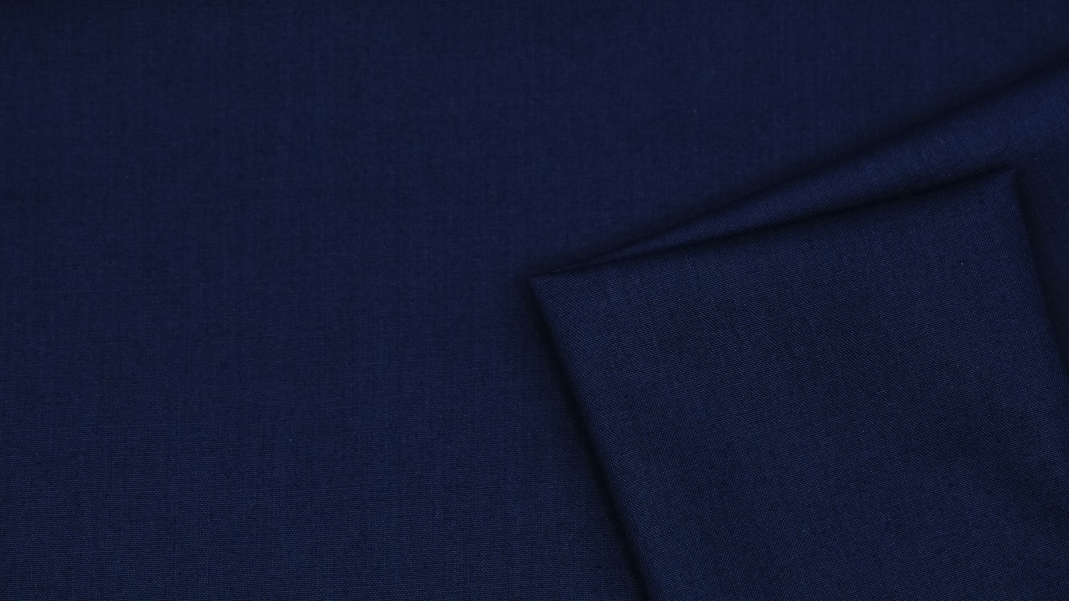 Toyobo Navy Blue Wash & Wear Fabric - Image 2