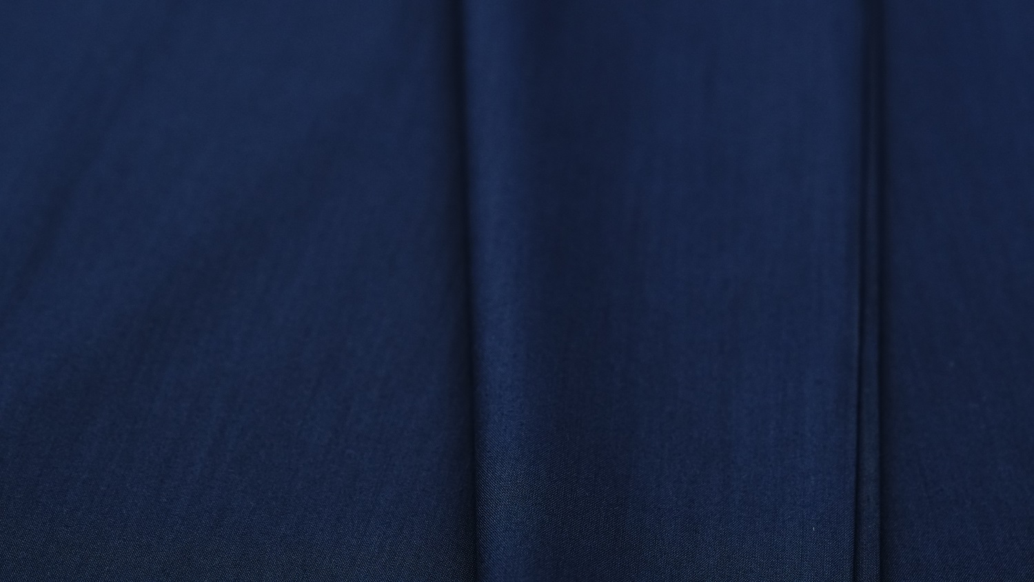 Toyobo Navy Blue Wash & Wear Fabric - Image 3