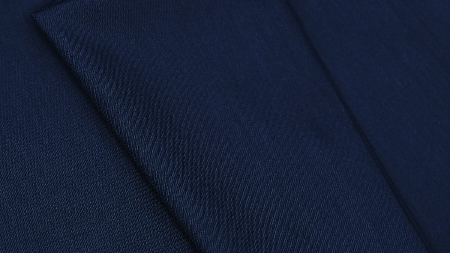 Toyobo Navy Blue Wash & Wear Fabric - Image 4