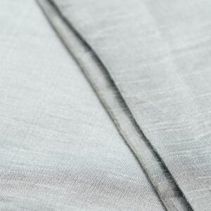Silver Grey Indian Raw Silk